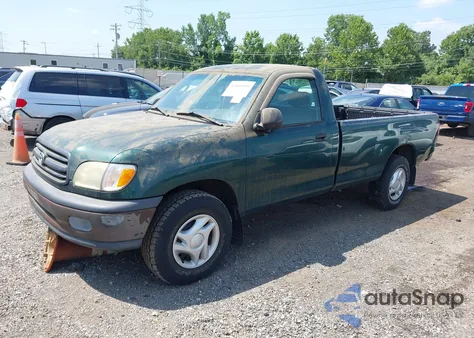 2002 Toyota Tundra from USA, damaged, VIN 5TBJN32172S315416